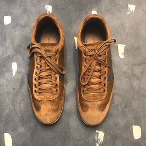 ⛔️SOLD⛔️Lacoste Brown Suede Leather Shoes Size 9.5